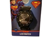 Superman Digital LCD Watch for Ages 6+, Black ☆ New, Free Shipping - £7.10 GBP