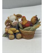 Vintage And Retired Enesco Mary Moo Moos " Shucks You're Sweet" Figurine... - $11.87
