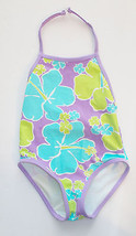 Circo Toddler Girls One Piece Swimsuit Purple Teal Green Size 3T NWT - $12.99