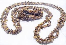 Gemstone Rock Chips Necklace &amp; Stretch Bracelet Fashion Set by MetroStyle - £13.53 GBP