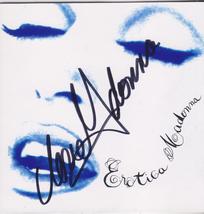 Signed Madonna Autographed Cd Erotica - £157.31 GBP