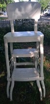 Cosco Chair Step Stool Metal Repainted As Is Needs Restored. - $168.29