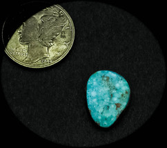 3.5 cwt. Vintage Morenci Turquoise Cabochon - £14.38 GBP