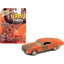 Johnny Lightning 1969 Dodge Charger Barn Finds 1/64 Diecast Dukes Exclusive NEW - £10.53 GBP