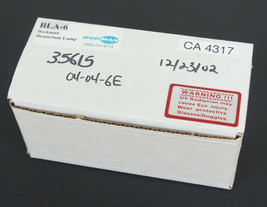 NIB BECKMAN BLA-6 DEUTERIUM LAMP 35615, S03 - $400.00