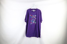 NOS Vintage 90s Streetwear Mens 2XL Spell Out Rainbow Opryland Music T-Shirt USA - £31.11 GBP