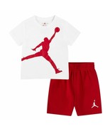 Children&#39;s Sports Outfit Nike White Red 2 Pieces - £58.57 GBP