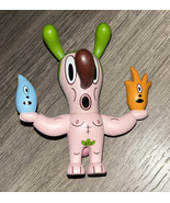 GARY BASEMAN 3&quot; FIRE WATER BUNNY NAKED &quot;Adam&quot; Collectible Vinyl - $31.56 CAD
