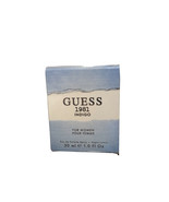 Guess 1981 Indigo By Guess for Women - 1 Oz EDT spray - £16.10 GBP