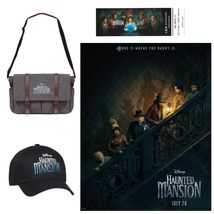 Haunted Mansion movie fan original Gift Set: 27x40 in Poster, logoed Mes... - £116.08 GBP
