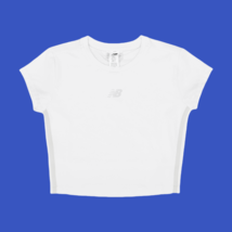 New Balance Harmony T-Shirt Women&#39;s Casual Sports Tee White AsiaFit NBNE... - $45.81