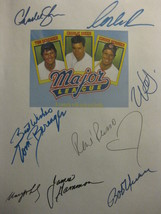 Major League Signed Film Movie Screenplay Script Autograph Charlie Sheen Tom Ber - £15.72 GBP