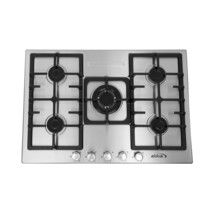 ABBA 30 Inch Gas Cooktop with 5 Italy Sabaf Sealed Burners - £234.54 GBP