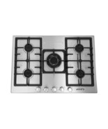 ABBA 30 Inch Gas Cooktop with 5 Italy Sabaf Sealed Burners - $299.99
