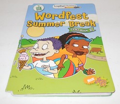 Leap Frog LeapPad Plus Writing All Grown Up Wordfest Summer Break Book 2 NO CART - £7.49 GBP