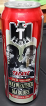 2009 Mayweather Vs Marquez 24 oz Tecate Aluminum Beer Can - £7.82 GBP