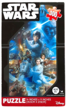 Star Wars Puzzle 300 Piece Disney Luke Skywalker Princess Leia Han Solo Yoda - £7.90 GBP