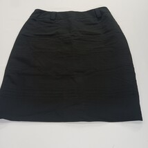 Larry Levine Straight RN#103715 Women's 8 Rear Zipper & Slit Black Pencil Skirt image 11