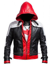 Batman Arkham Knight Game Red Hood Leather Jacket &amp; Vest Costume -BNWT - $98.99+