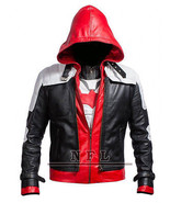 Batman Arkham Knight Game Red Hood Leather Jacket &amp; Vest Costume -BNWT - £79.37 GBP+