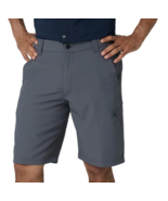 Wrangler Mens Performance Side Elastic Waist Short Iron Gate Grey 10&quot; sz... - $23.12