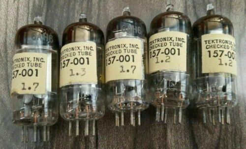 6AH6 157-001 RCA Vacuum Tube by Tektronix Inc Lot of 5 - $55.70