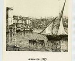 Marseille 1880 M/S Renaissance Menu Paquet Lines 1969 - £14.01 GBP
