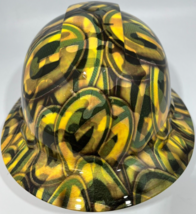 New Full Brim Hard Hat Custom Hydro Dipped Green Bay Packers Camo - £52.11 GBP