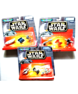 Micro Machine Star Wars 1996,  #65860 V, VI and XII, Rebel Transport, Bo... - £35.97 GBP
