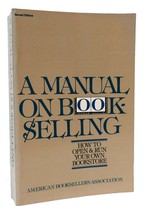 American Booksellers Associations MANUAL ON BOOKSELLING  2nd Edition 1st... - £34.86 GBP