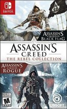 Assassins Creed Rebel Collection Switch New! Rogue, Black Flag, Warfare Kill - £24.84 GBP