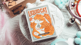 Liquid Cat Playing Cards by 808 Magic and Bacon Playing Card - £15.26 GBP