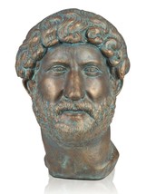 Roman Emperor Hadrian sculpture bust Museum Replica Reproduction - £553.16 GBP