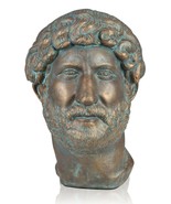Roman Emperor Hadrian sculpture bust Museum Replica Reproduction - $13,015.57 MXN