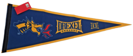 Drexel University Dragons 12 in X 30 in College Pennant - £28.80 GBP
