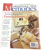 2002 Preserving Your Memories Family History Magazine  Scrapbooking and more. - £12.32 GBP
