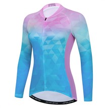 Autumn Women's Cycling Jersey Shirt Long Sleeve Mountain Bike Clothing Maillot C - $188.00