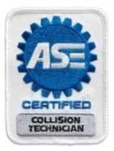 Ase Certified Collision Repair Technician Patch - Free Shipping!!! - $29.99