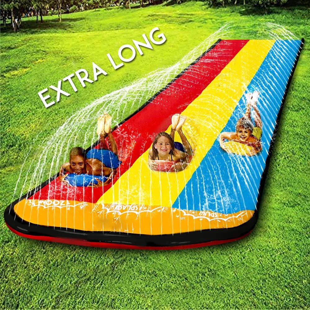 Slip and Slide Inflatable Water Slides Lawn Toy 480*160cm Slip Slide Heavy Duty - £31.74 GBP+