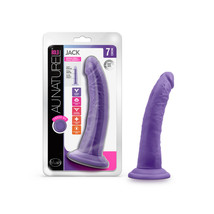 Au Naturel Bold Jack 7&quot; Dildo Purple - £19.76 GBP