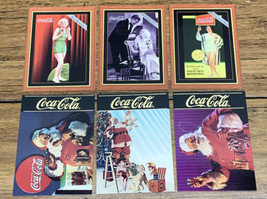 Coca Cola Coke Collect A Card Series 4 Santa S Foil Stamp Lot Of 6 CV JD - £19.55 GBP