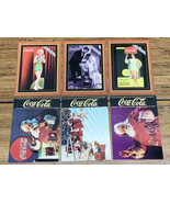 Coca Cola Coke Collect A Card Series 4 Santa S Foil Stamp Lot Of 6 CV JD - £19.46 GBP