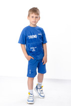 Set – Boys&#39; Summer Outfit, Printed T-Shirt &amp; Pocket Capri,, Summer,  Nos... - $556.45 MXN+