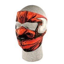 DEMON Neoprene Face Mask Ski Cold Biker Motorcycle Snowboard Rubber Prot... - £10.16 GBP