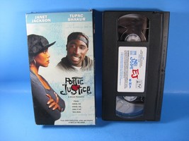 Poetic Justice (1993 Columbia TriStar) VHS Starring Tupac Shakur Janet Jackson - £6.86 GBP
