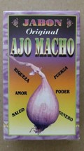 2X MALE GARLIC SOAP ( AJO MACHO JABON ESOTERICO ) 2 SOAPS OF 100g EA -FR... - $14.84