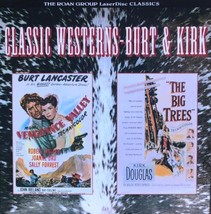 VENGEANCE VALLEY / BIG TREES 2-Disc LASERDISC SET Kirk Douglas Burt Lanc... - £15.72 GBP