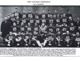 1947 CHICAGO CARDINALS 8X10 TEAM PHOTO FOOTBALL PICTURE NFL - £3.87 GBP