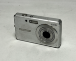 Fuji FinePix J10 8.2mp Digital Camera Silver TESTED WORKING - £39.77 GBP