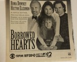 Borrowed Hearts TV Guide Print Ad Hector Elizondo Roma Downey TPA7 - £4.66 GBP